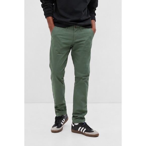 GAP Other - Gap Modern Skinny Performance Khakis Men's Size 34 x 34 Olive Green Chino Pants